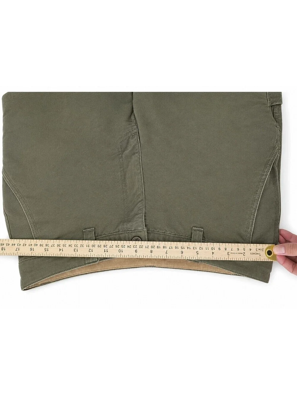 Columbia Men’s Olive Green Cargo Utility Pants Size 35x32 Outdoor Size 32 Waist